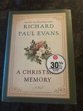Paul Evans Hardcover Holiday Book with Green and Cream Cover